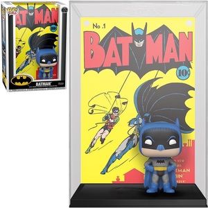Funko Pop exclusive Batman with comic cover